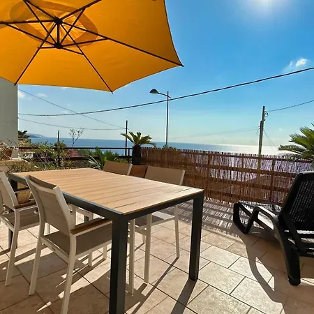 Vakantiehuis Marina Di - Alisso, Casa Vista Mare Con Parcheggio Privato E Wifi